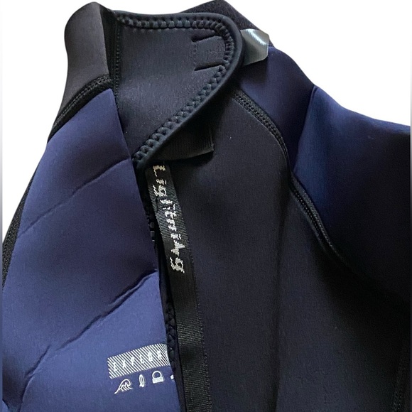 Dark Lightning 3/2mm Kids Wetsuit Neoprene Thermal Blue/Black Size Medium NWOT - Picture 11 of 14